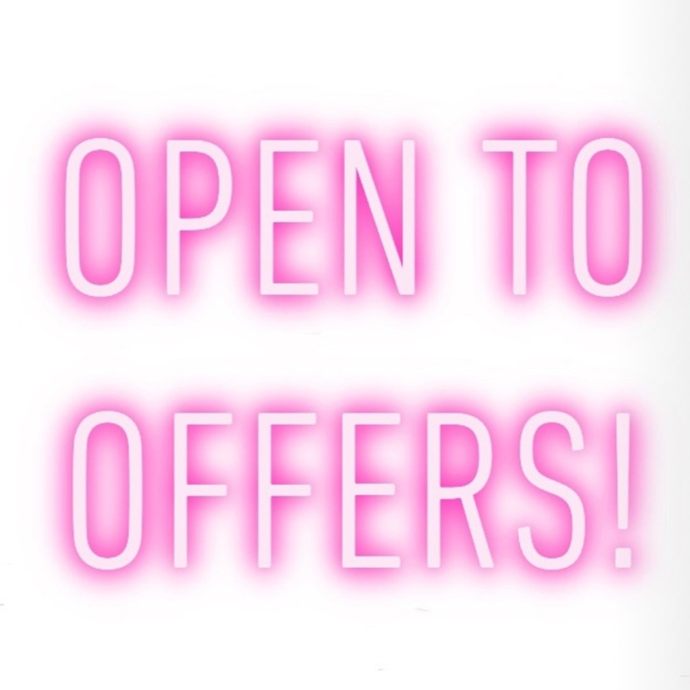 Open to reasonable offers
